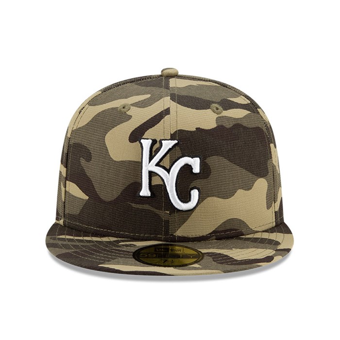 Kansas City Royals MLB Armed Forces 59FIFTY Lippis Camo - New Era Lippikset Tukkukauppa FI-125938